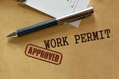 approved work permit for foreign workers